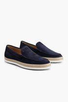 Suede Slip On Loafers