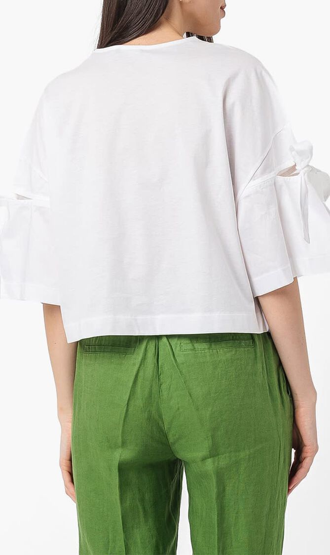 Bow Sleeves Top