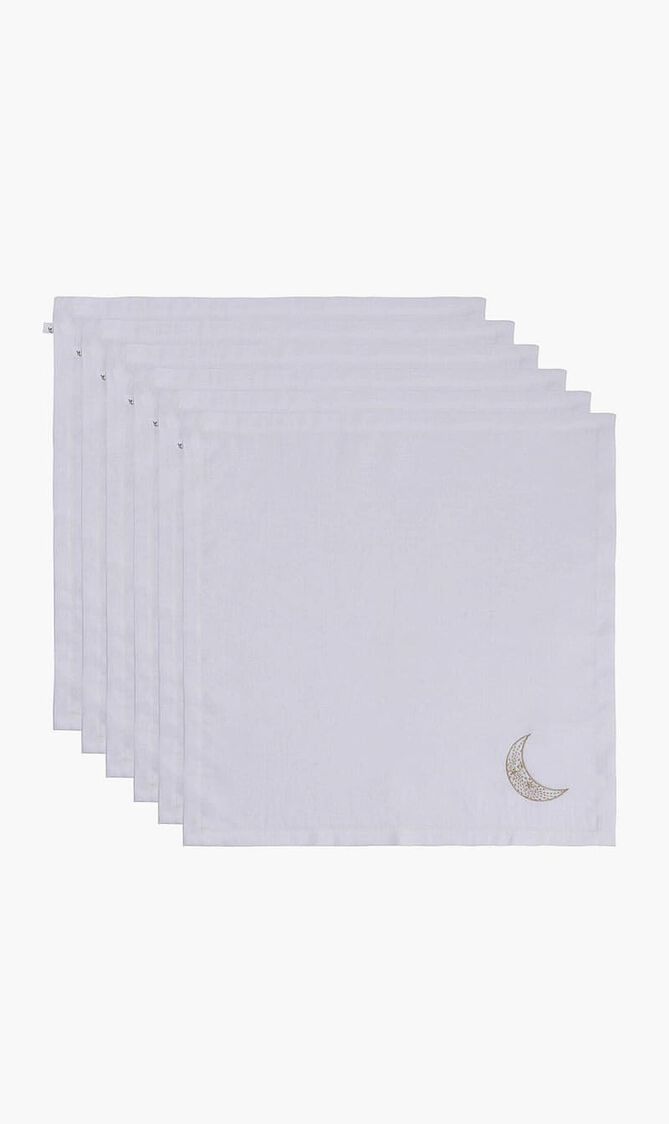 Crescent Napkin Set Of 6