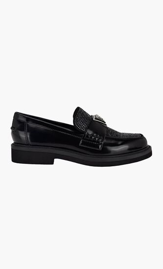 SHATHEA EMBELLISHED LOAFERS