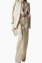 Wool Twill Wallis Double Breasted Jacket