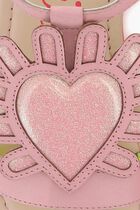 Heart Applique Sandals
