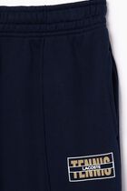 Tennis Print Cotton Jogger Track Pants