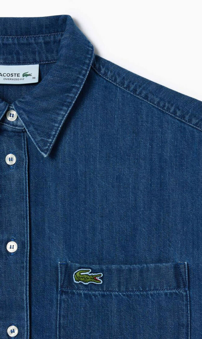 Oversized Denim Shirt