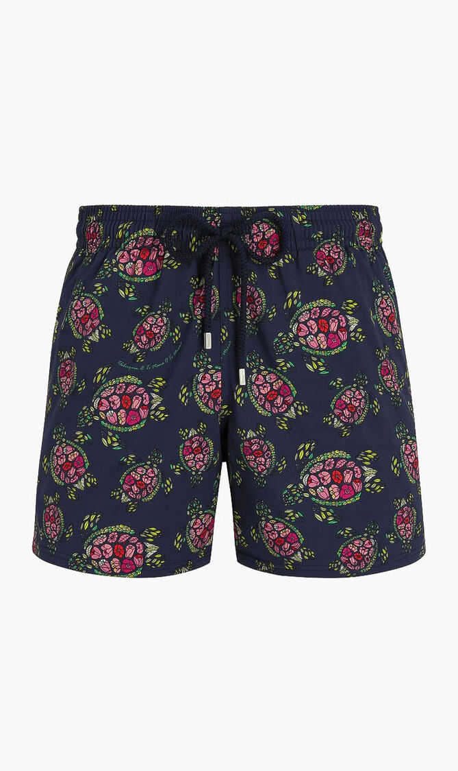 Turtle Printed Swim Shorts
