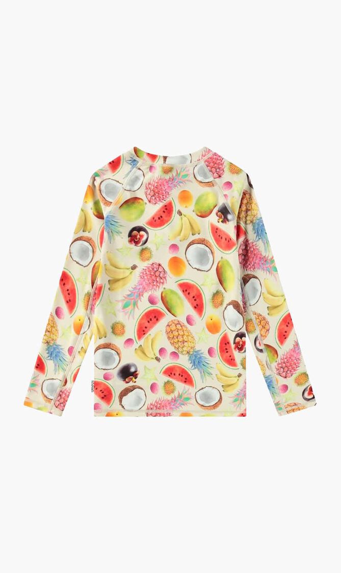 Sunset Print Beach Swimwear