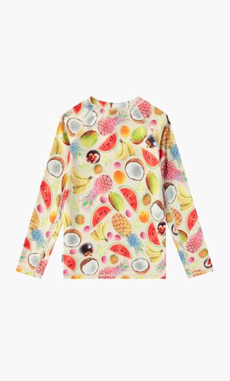 Sunset Print Beach Swimwear