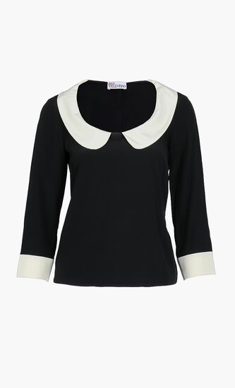 Scoop Neck Blouse
