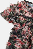 MIDNIGHT DANCE MARILLA RUFFLE KIDS DRESS