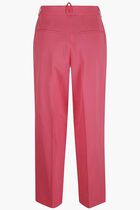 Straight Leg Pleated Trousers