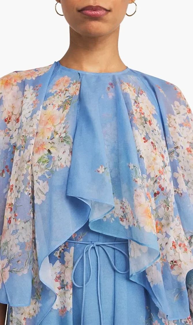 CASCADIAN TIERED MAXI DRESS