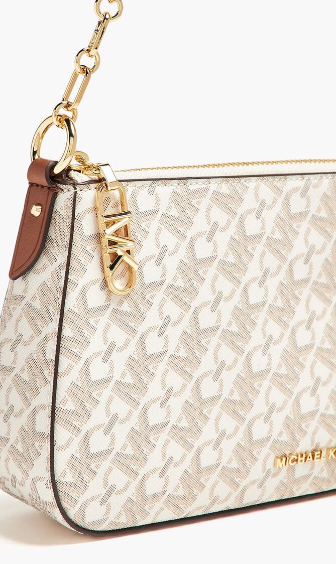 Empire medium chain-link pochette bag