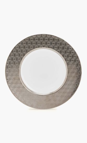 Divine Service Plate Round Silver 32cm