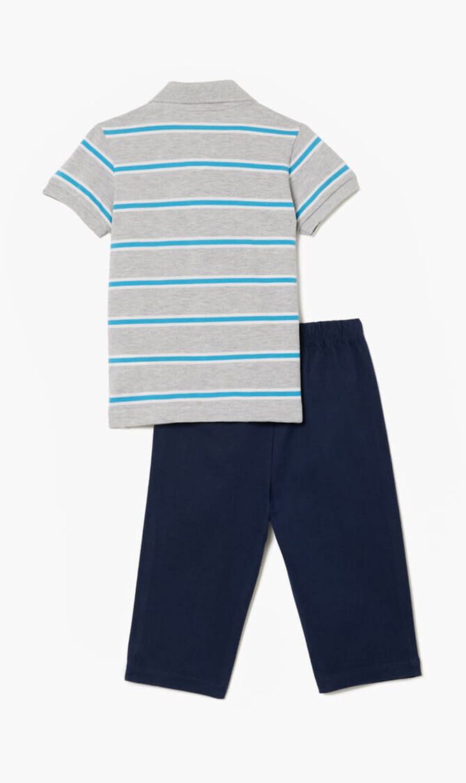 Organic Cotton Mini Pique Pyjama Gift Set