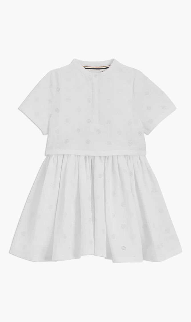 Hugo Boss Kids-2-in-1-Kleid mit Double-B-Monogrammen Style