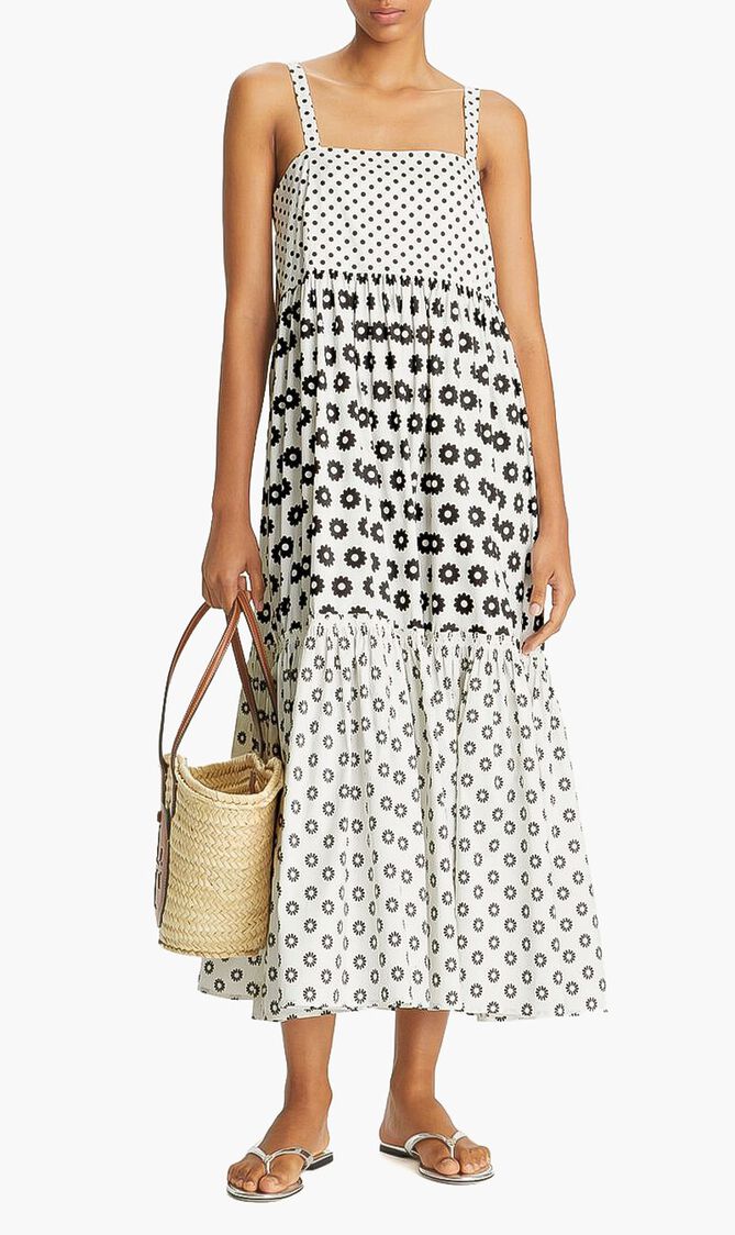 Printed Cotton Sun Dress