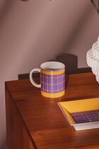 Tartan Mug Yellow