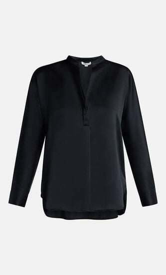 BAND COLLAR BLOUSE BAND COLLAR BLOUSE