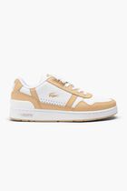 T-clip Contrasted Leather Trainers