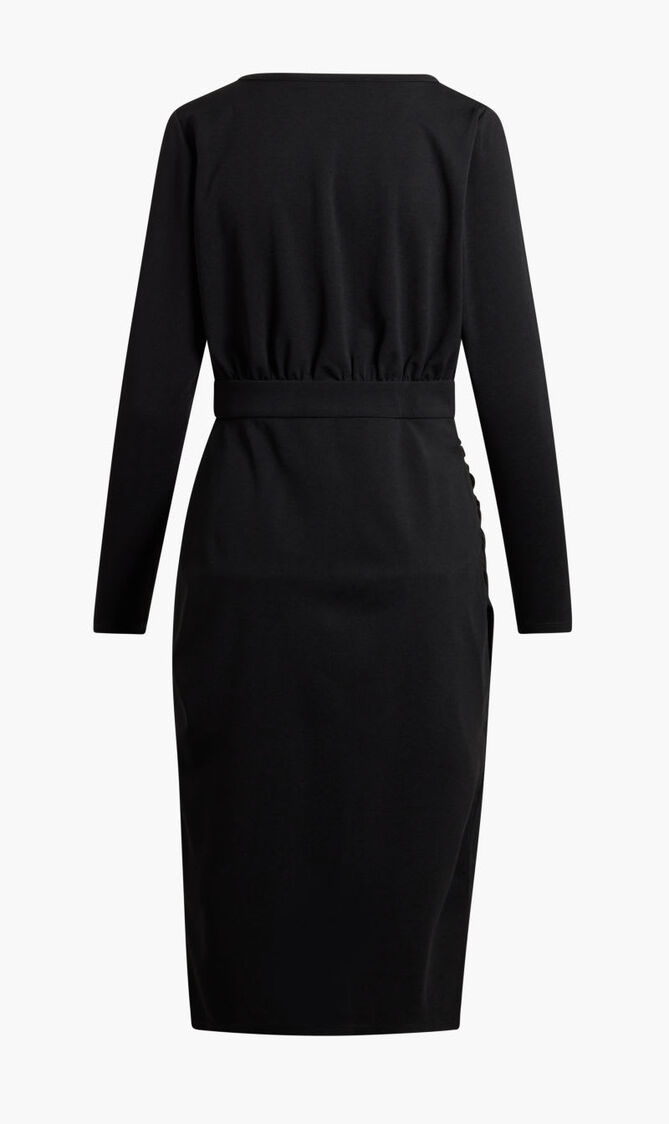 LONG SLEEVE JERSEY DRESS