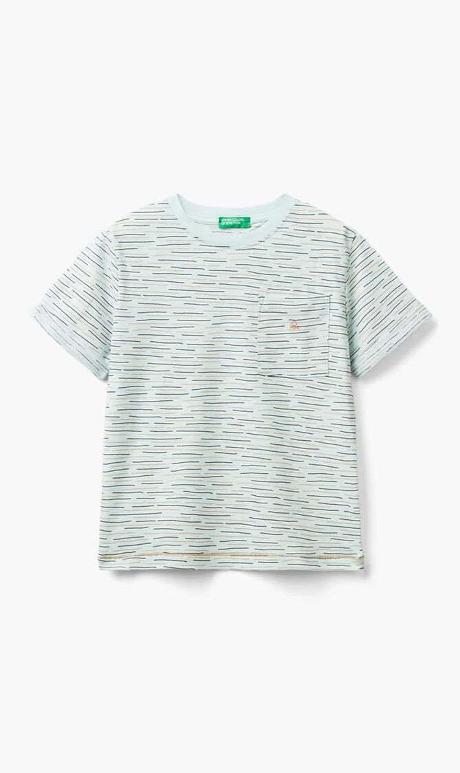 Printed T-shirt with Pocket