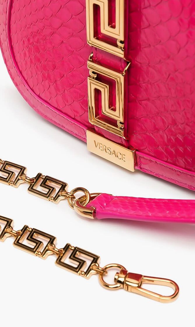 Greca Chain Shoulder Bag