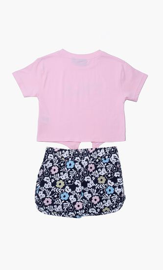 Fern Printed Tee Shorts Set