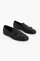 Leather Monk Strap Shoes Leather Monk Strap Shoes