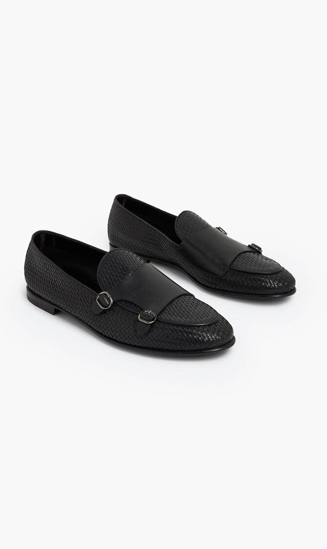 Leather Monk Strap Shoes Leather Monk Strap Shoes