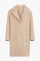 SOLENE REVERSIBLE CO - BONDED SUEDE AND CURLY FAUX FU