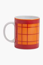 Tartan Mug Red