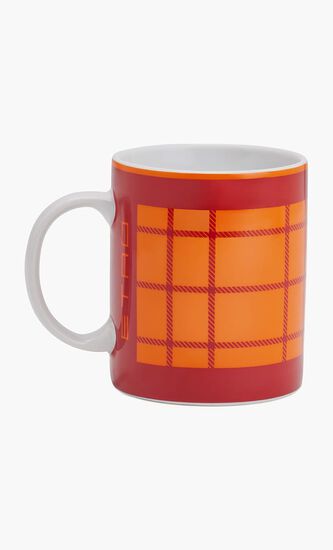 Tartan Mug Red
