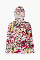 Floral Long Sleeve Hoodie