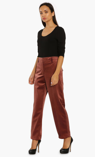 Golden Velvet Pants