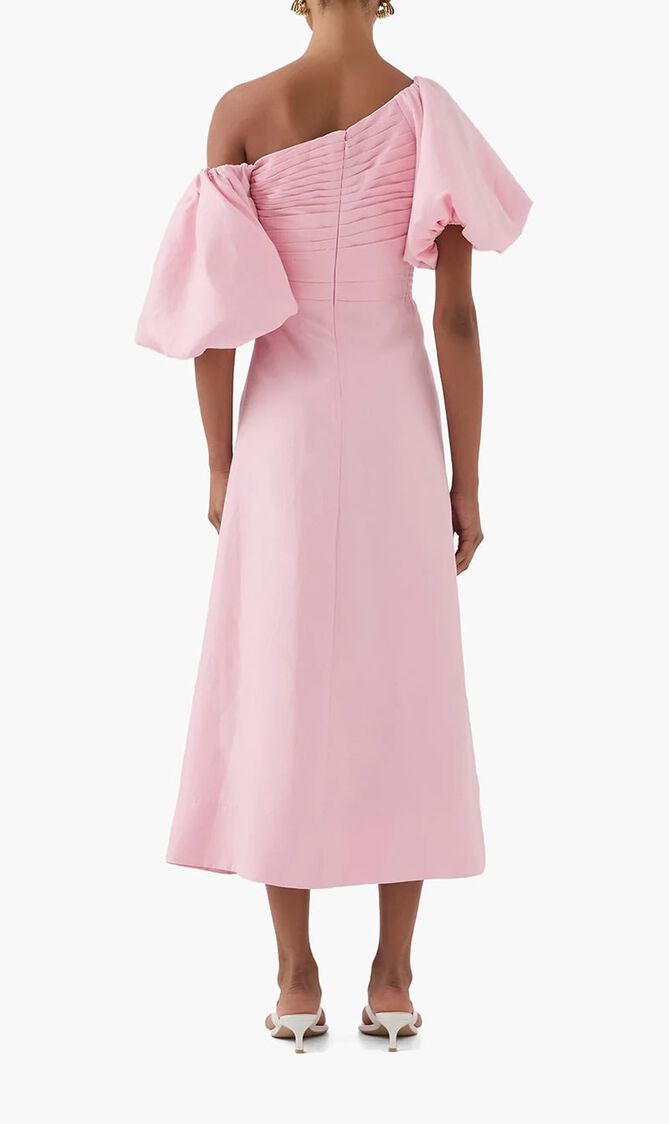 Cadence Ruched Midi Dress