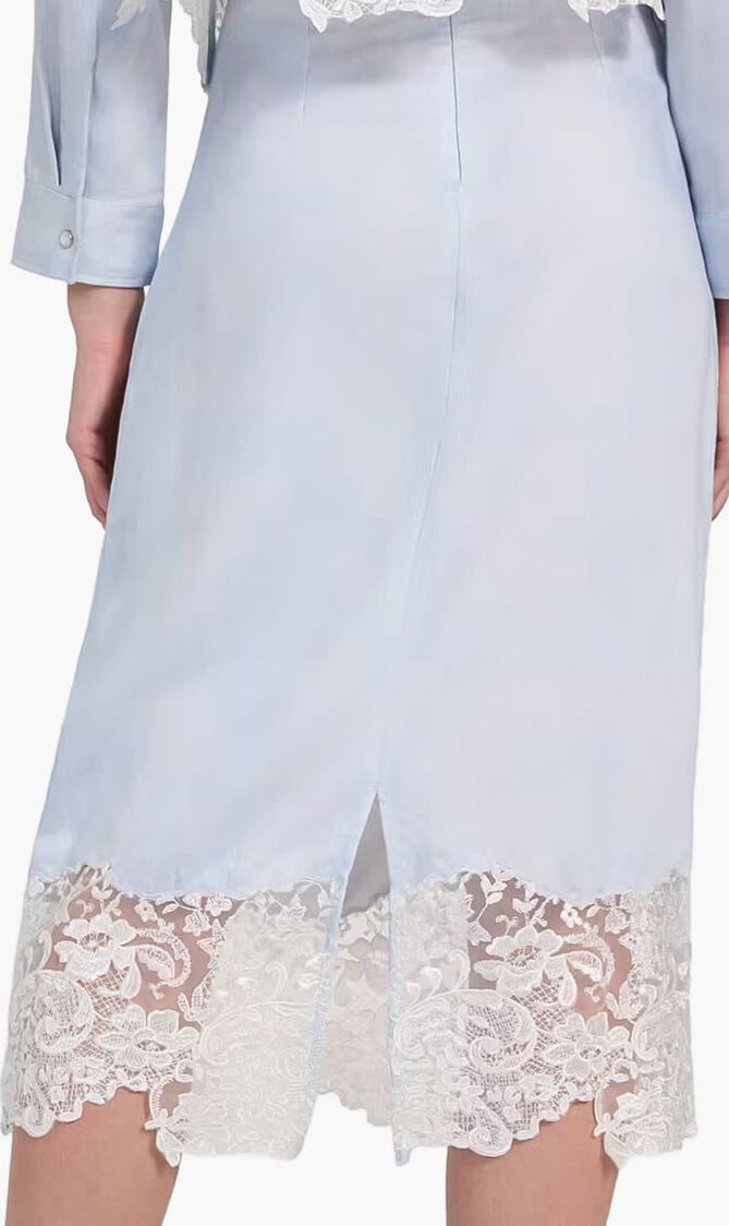 Lana Midi Lace Skirt