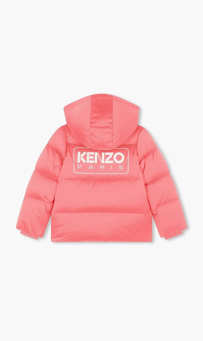 Water Repellent Hooded Puffer Jacket