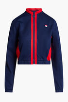 COLOUR BLOCK ZIP THROUGH TRACK JACKET