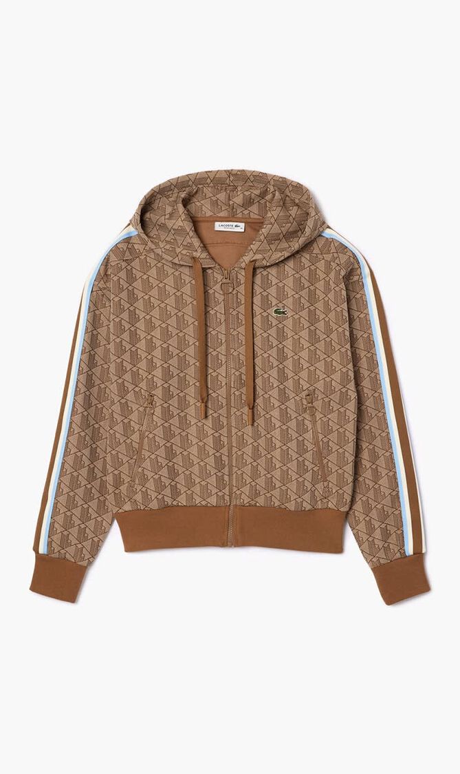 Jacquard Monogram Hoodie