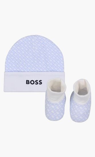 PULL ON HAT+SLIPPERS