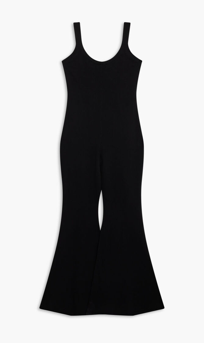 CASHMERE FLARE JUMPSUIT