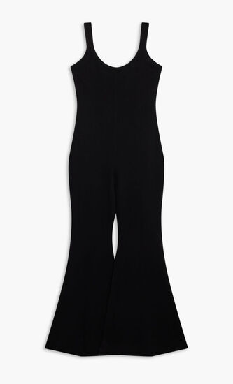 CASHMERE FLARE JUMPSUIT