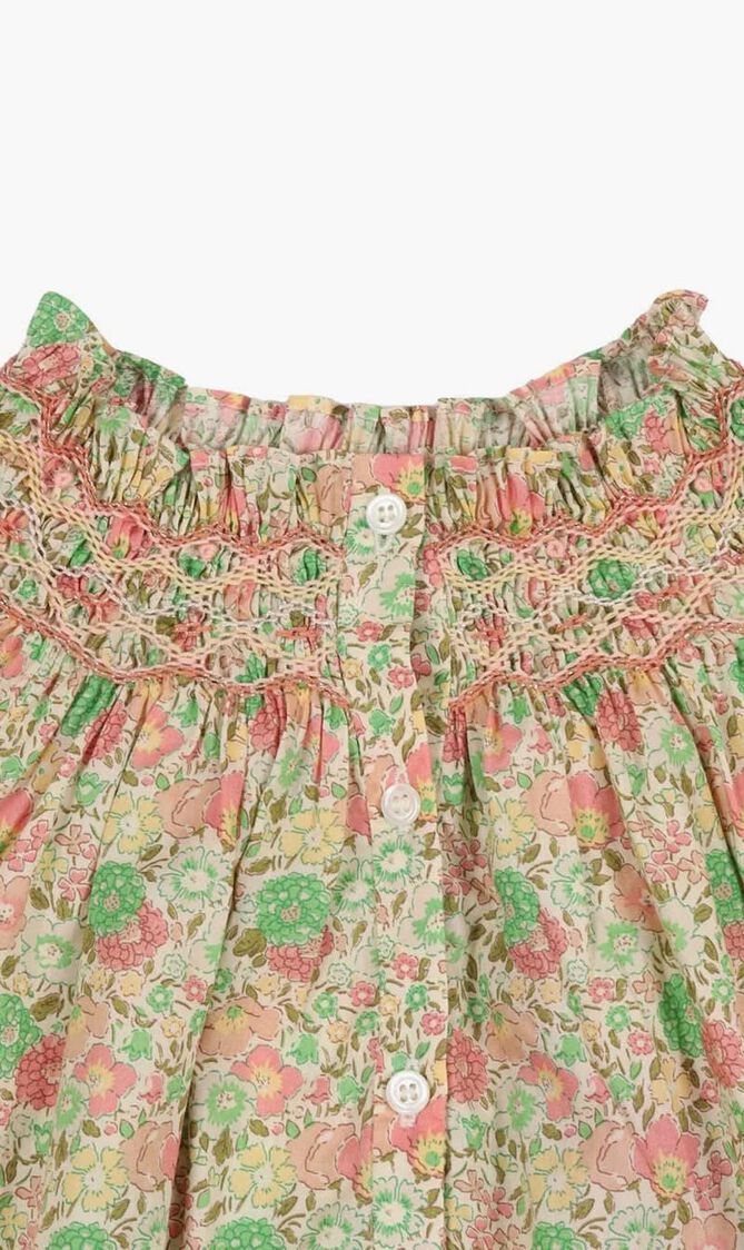 BLOUSE SMOCKEE PETALE