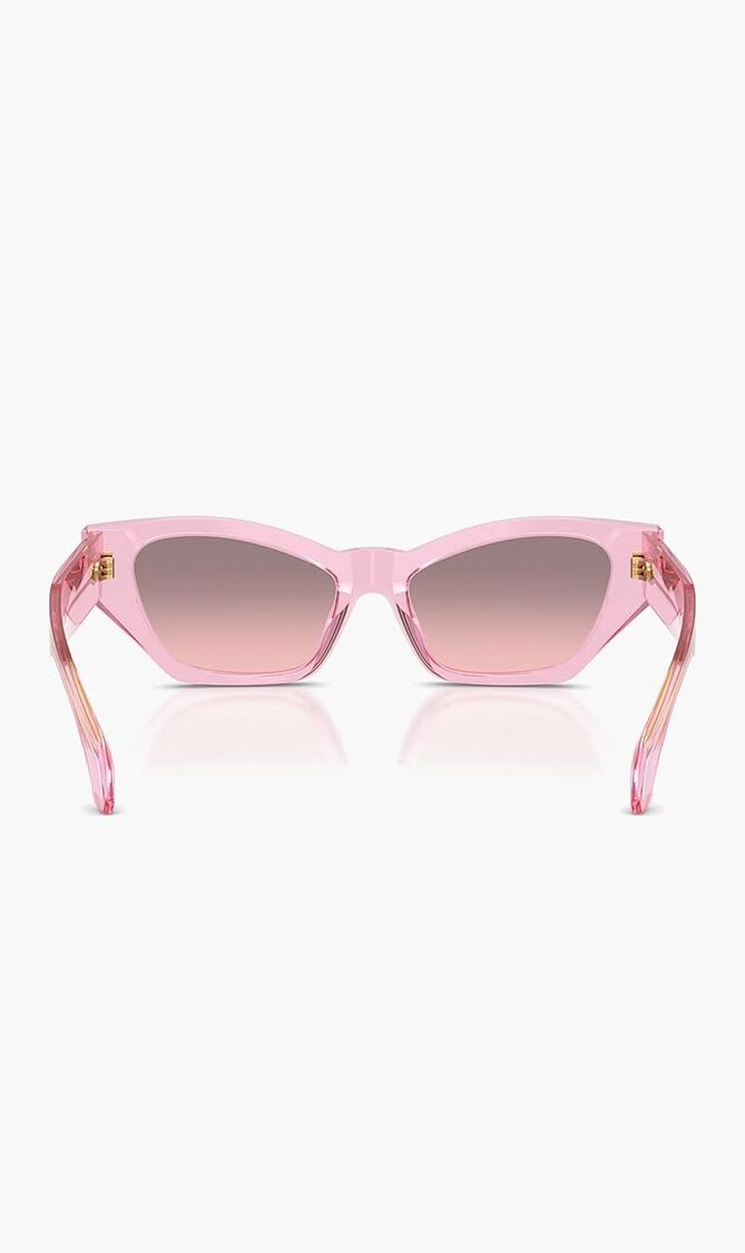 Transparent Rose  Sunglasses