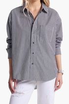 Oversized Striped Shirt