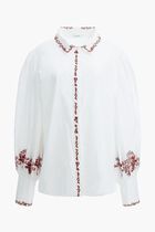 Embroidered Ravin Top