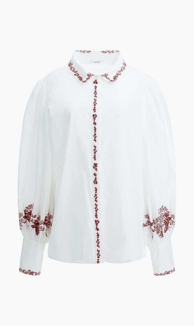 Embroidered Ravin Top