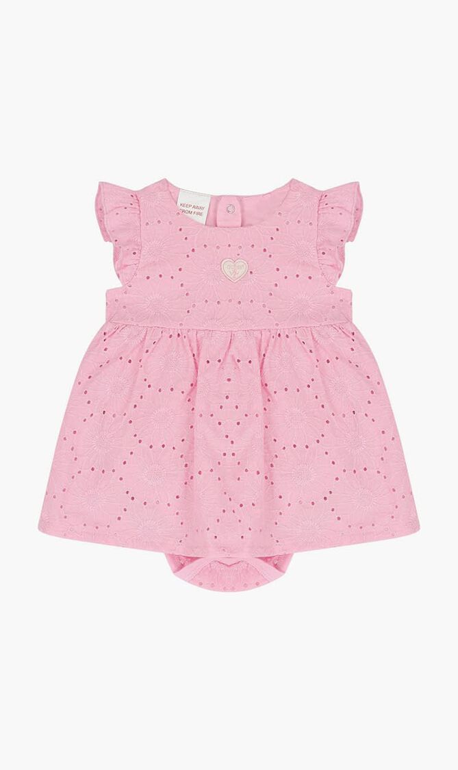 Lace Logo Dress