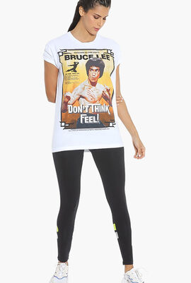 Bruce Lee Print T-Shirt
