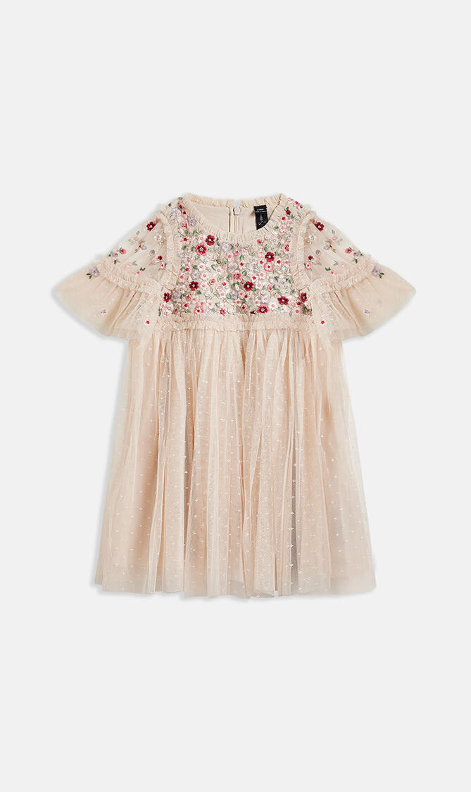 LUNARIA WREATH BODICE KIDS DRESS